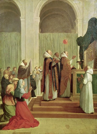 قداس القديس مارتن للجولات ، 1654 بواسطة يوستاش لو سوير